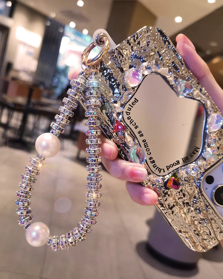 Luxury Pearls and Stones Phone Charm for Default Title - colour options