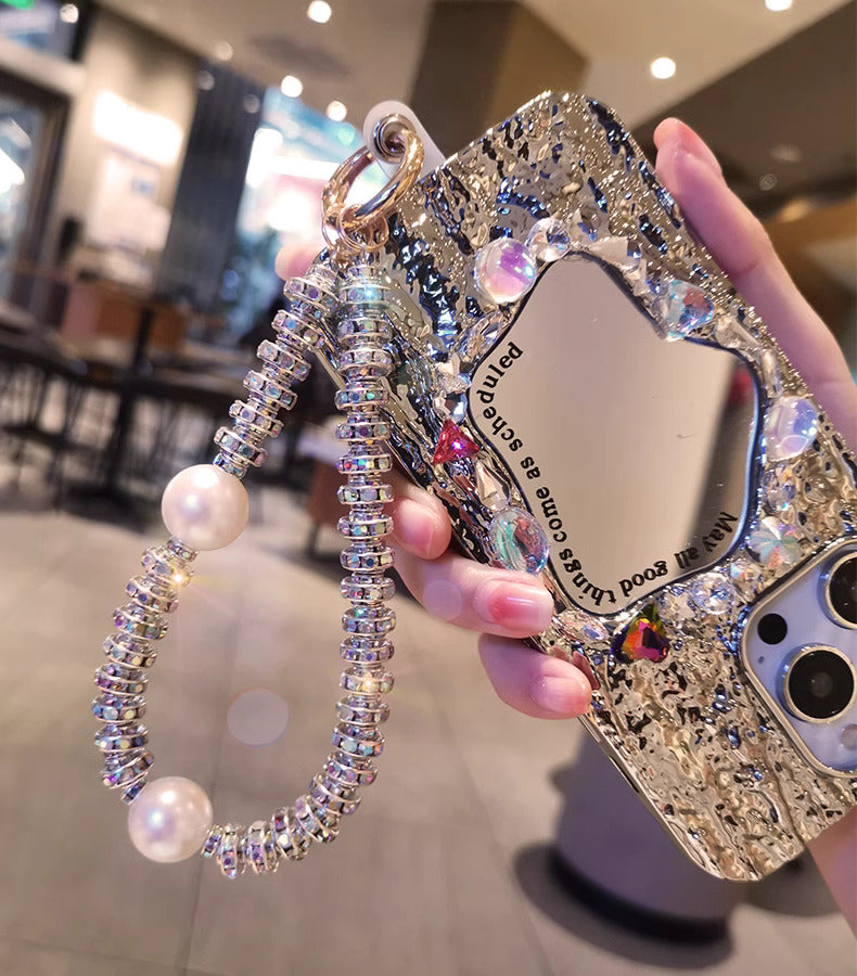 Luxury Pearls and Stones Phone Charm for Default Title - colour options
