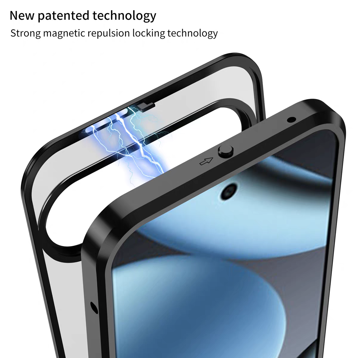 Google Pixel 10 Metallic Frosted Bumper Cover - lifestyle