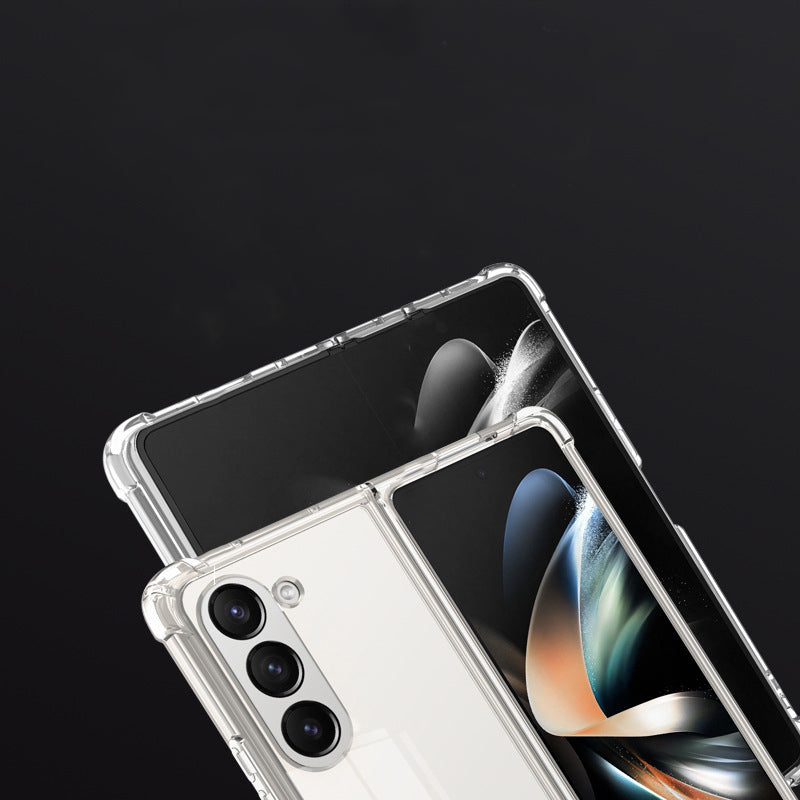 Samsung Galaxy Z Fold 5 Shockproof Transparent Cover - phone case