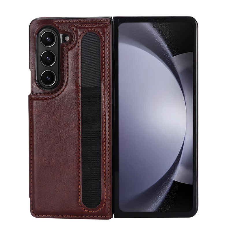 Samsung Galaxy Z Fold 3 Wallet Style Leather Cover - lifestyle