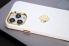white iphone 15 pro max back cover