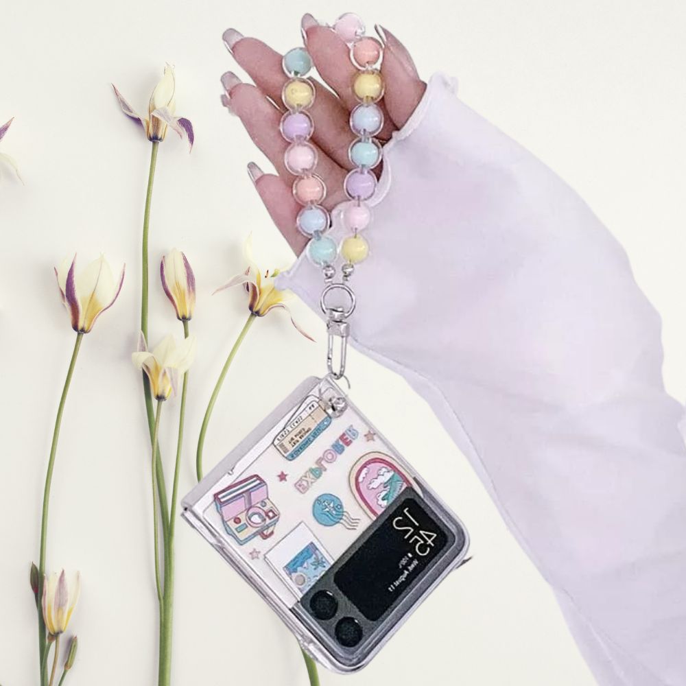 Samsung Galaxy Z Flip 3 Traveller Badges Case - slim profile