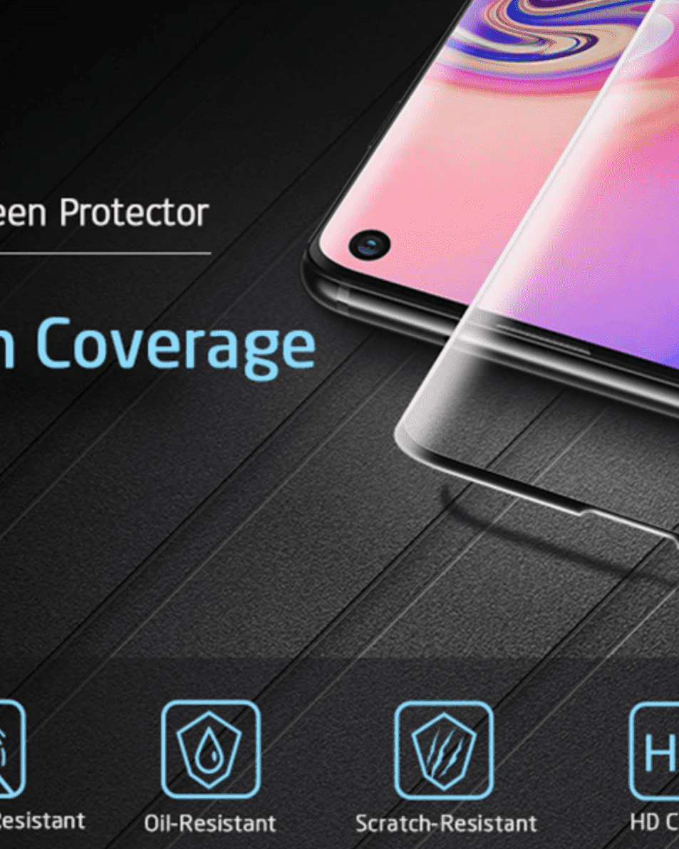 10D Titanium Curved Edges Tempered Glass for Samsung Galaxy S10 Plus.-Samsung Galaxy S10 Cover-Samsung Galaxy S10-JustAndBest.com
