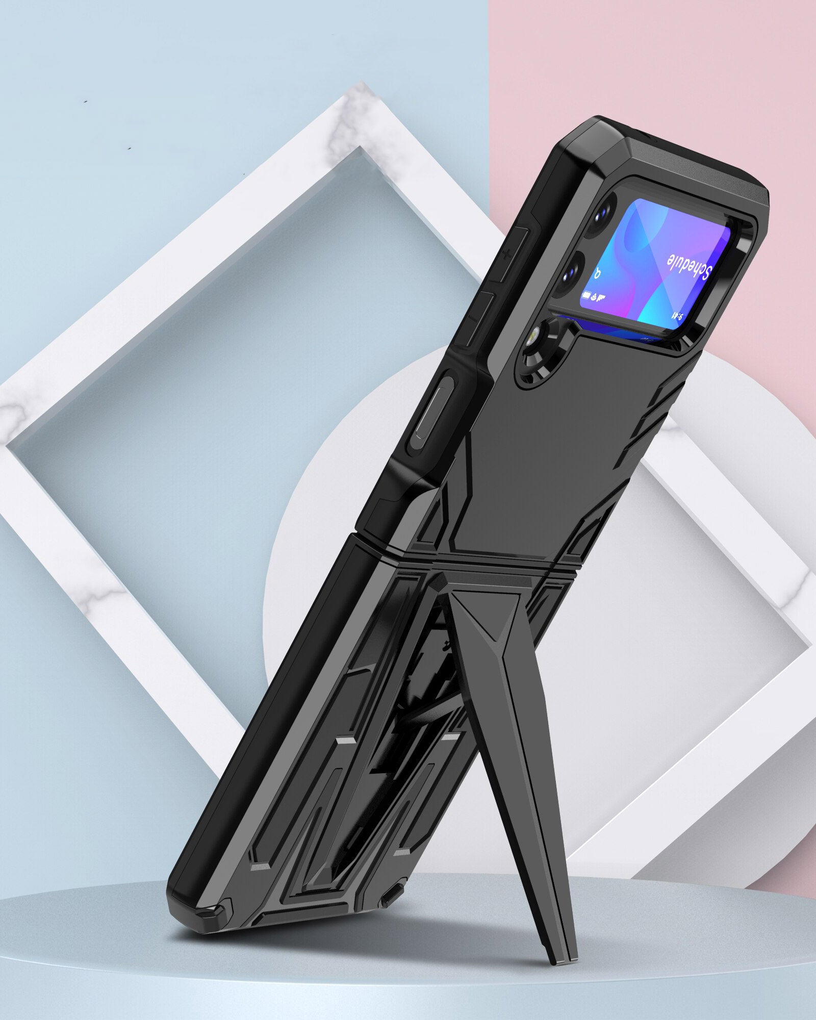 Jet Black Dual Layer Shockproof Premium Armour Cover iPhone cover – JustAndBest India