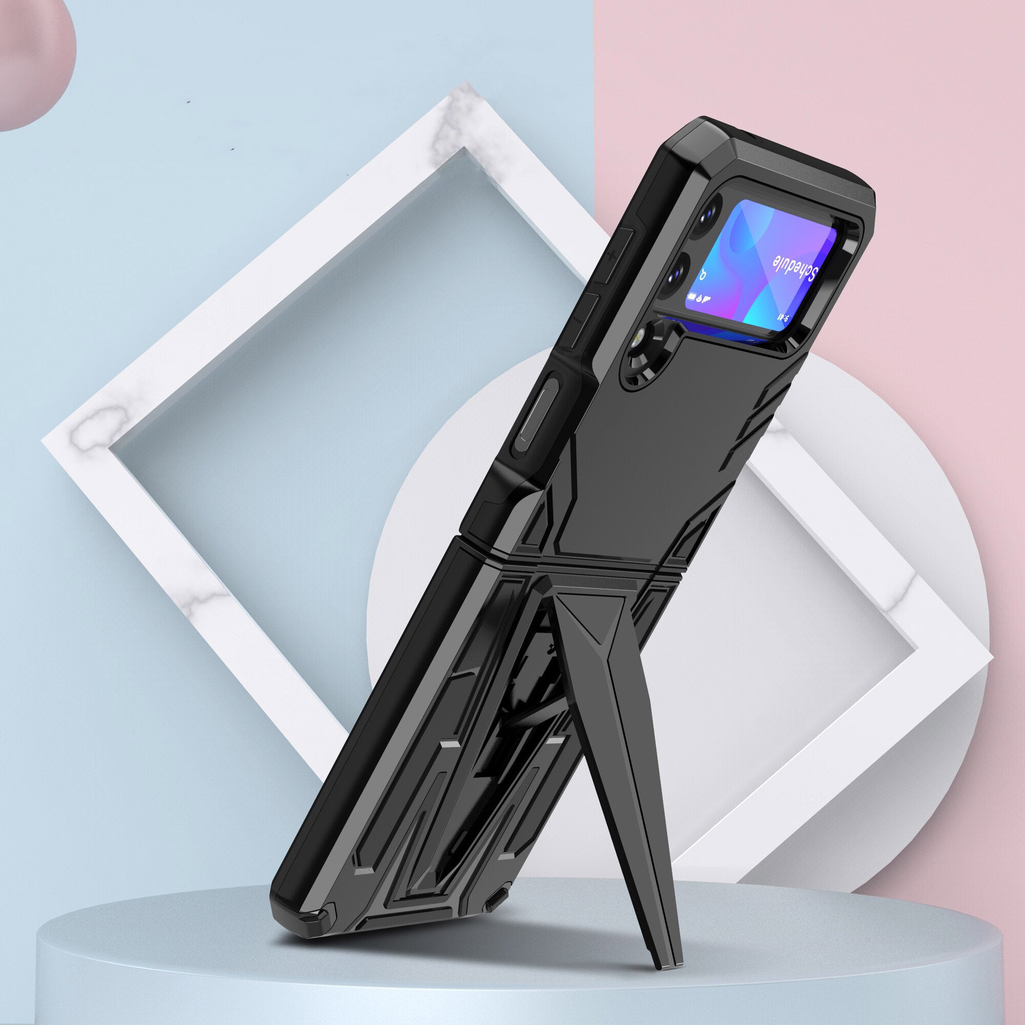 Jet Black Dual Layer Shockproof Premium Armour Cover iPhone cover – JustAndBest India