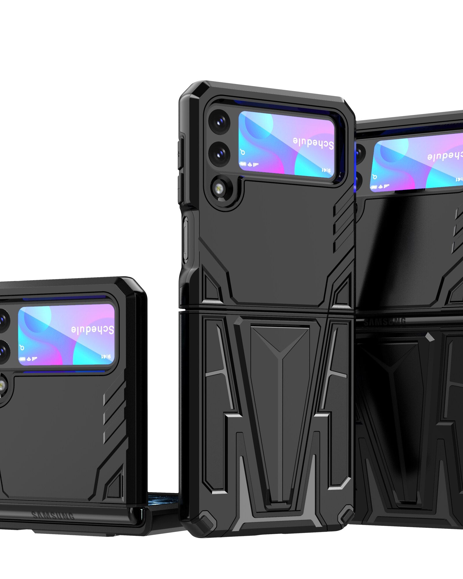 Jet Black Dual Layer Shockproof Premium Armour Cover iPhone cover – JustAndBest India