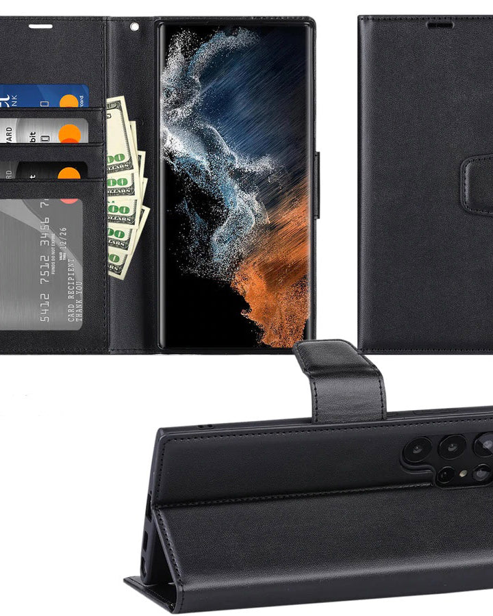 Two-In-One Wallet Style Premium Leather Luxury Flip Cover iPhone cover – JustAndBest India