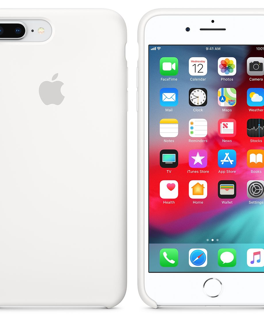 White Silicone iphone cover in India