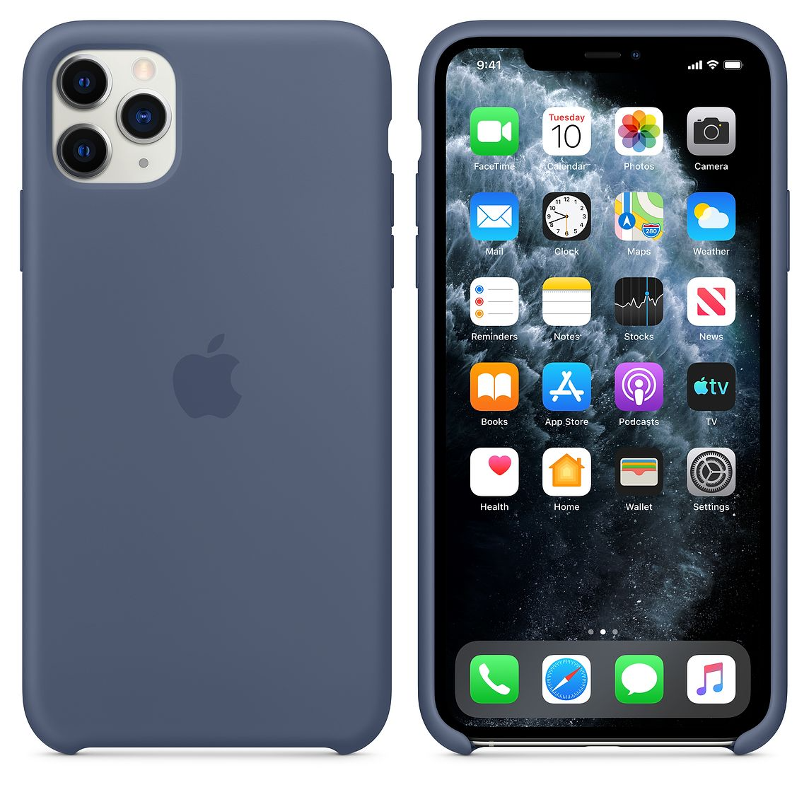 Alaskan Blue Premium Silicone Cover iPhone cover – JustAndBest India