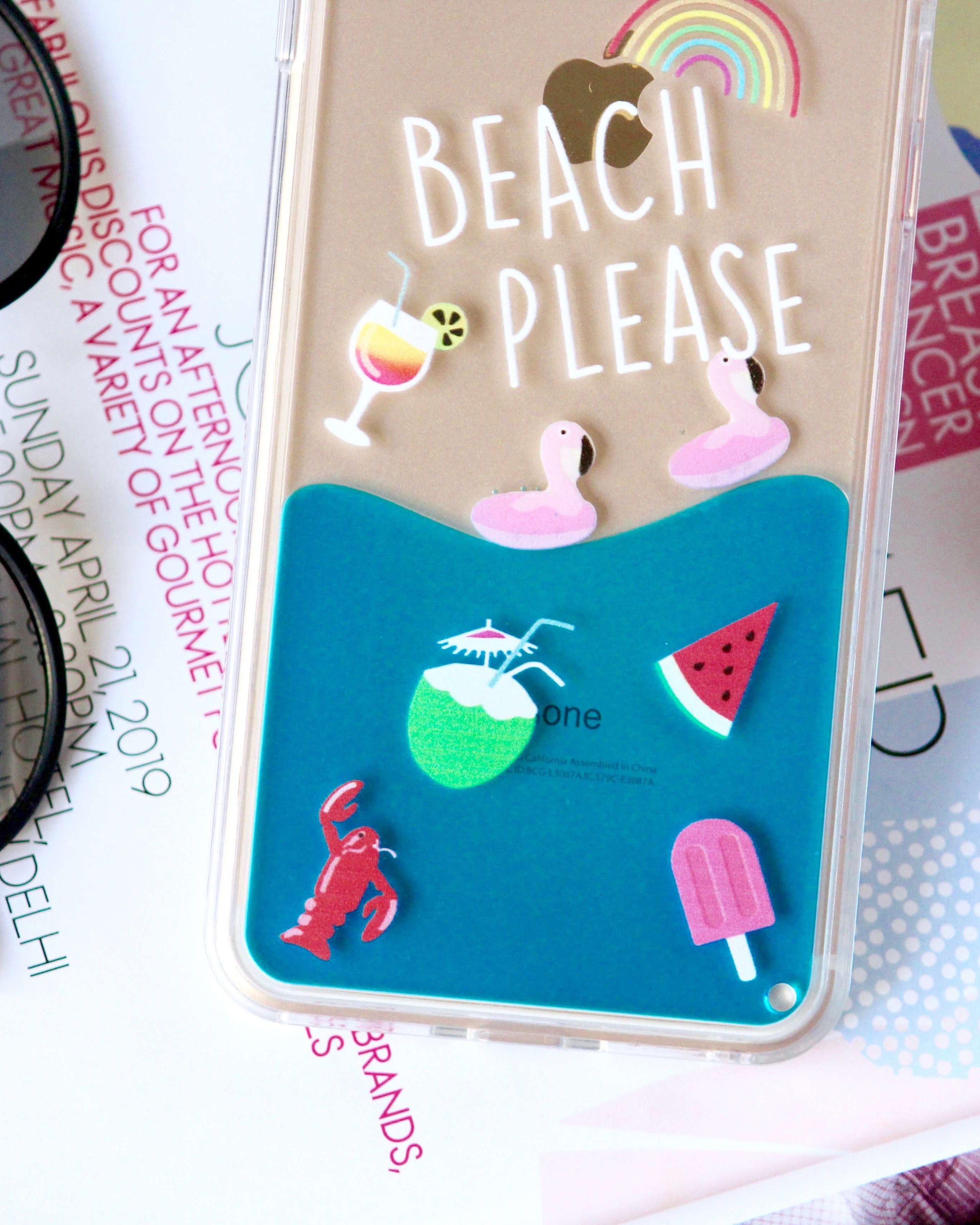Beach Vibes case for iPhone SE