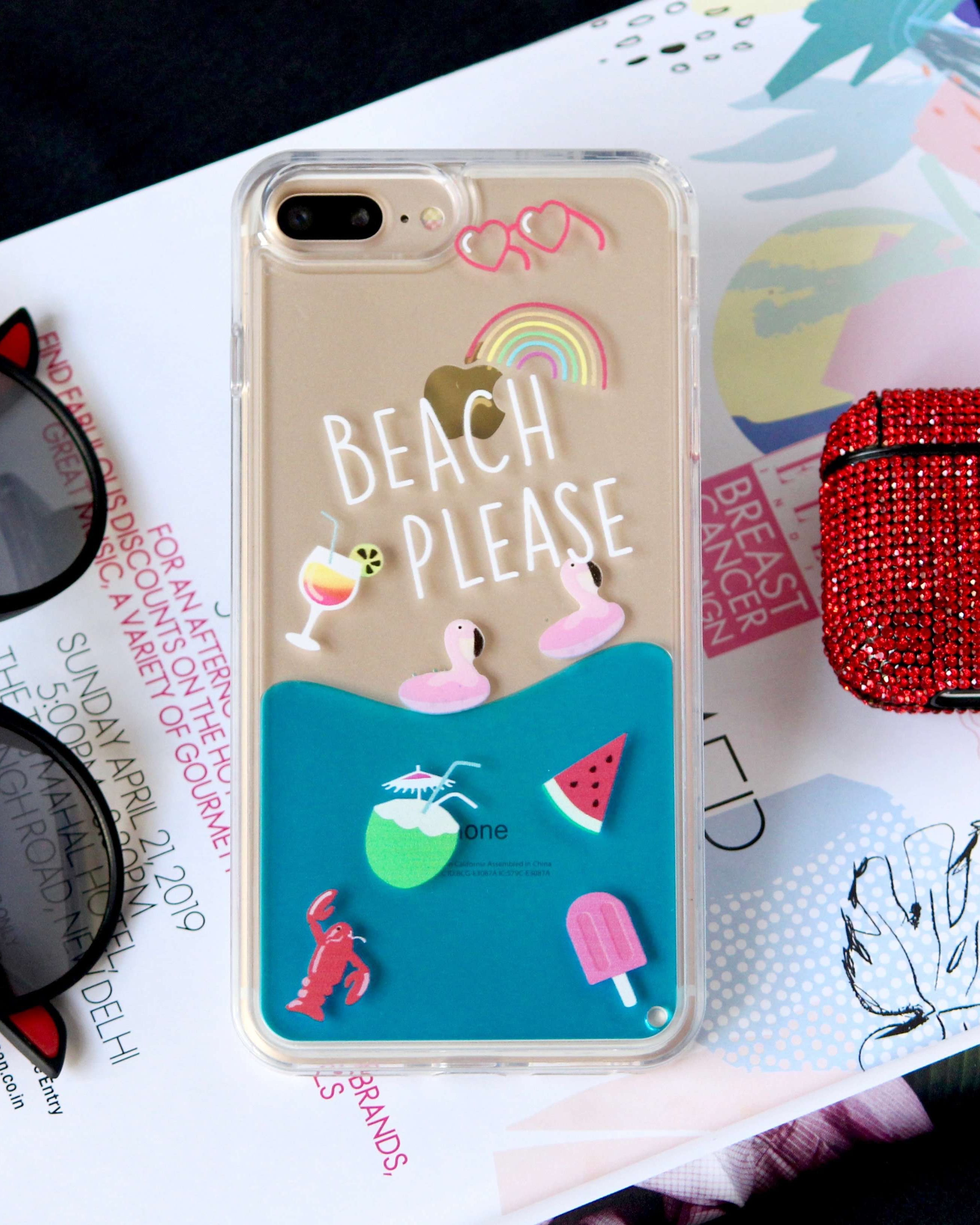 Beach Vibes Liquid Quicksand 3D Cover