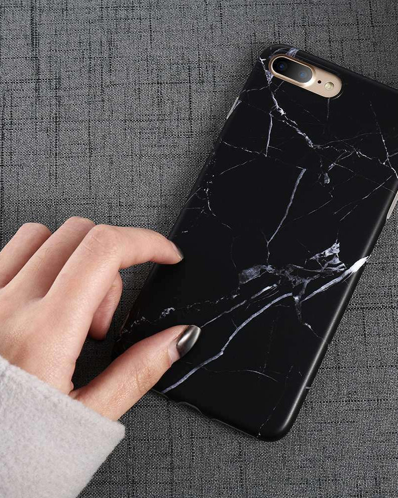 matte marble iphone 7 cover