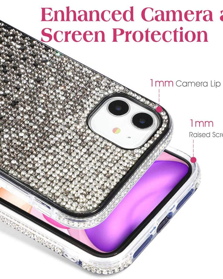 Gradient Rhinestones Samsung S20 plus cover