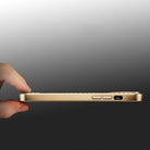 Jet Black Premium Leather iphone Case