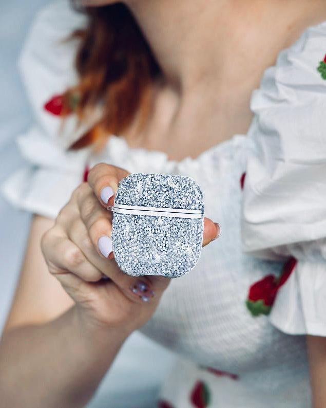 bling diamond airpod case