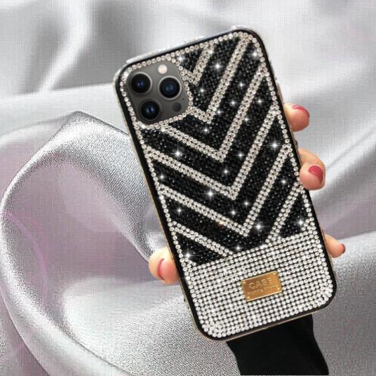 Bling Rhinestones Premium Luxury Cover iPhone cover – JustAndBest India
