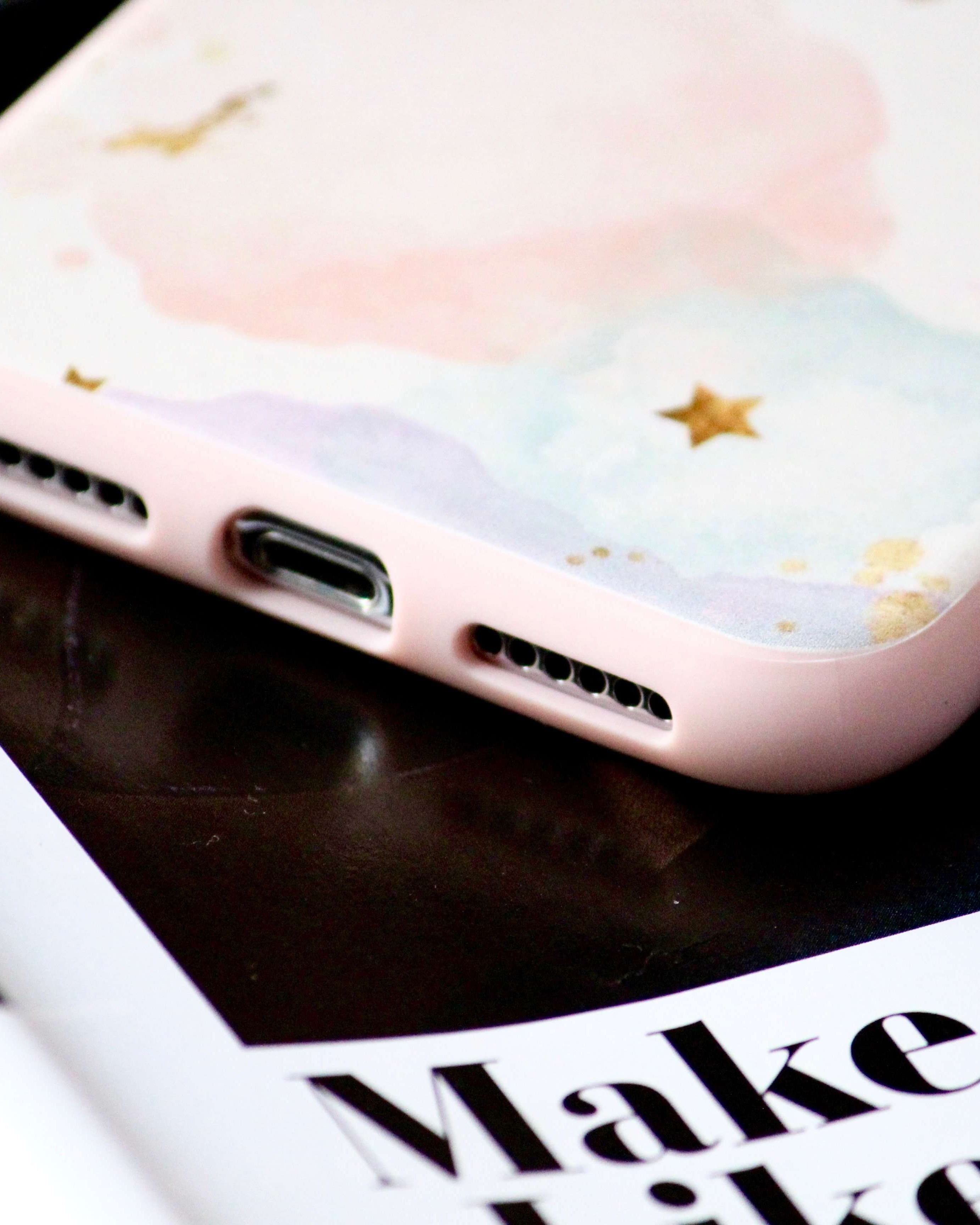 White Premium Matte iPhone XS Max Case