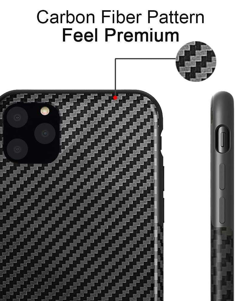 Carbon Fiber Shockproof Premium Case for iPhone 11