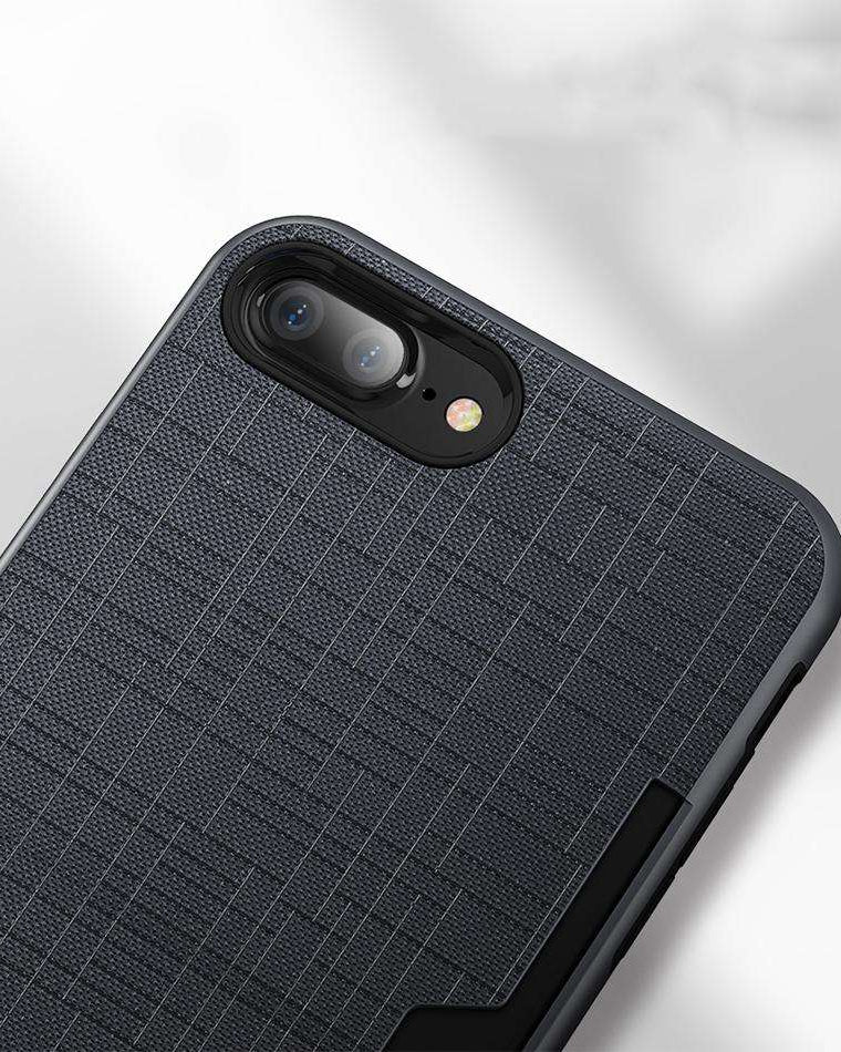 Black Card Holder iPhone SE 2020 Case