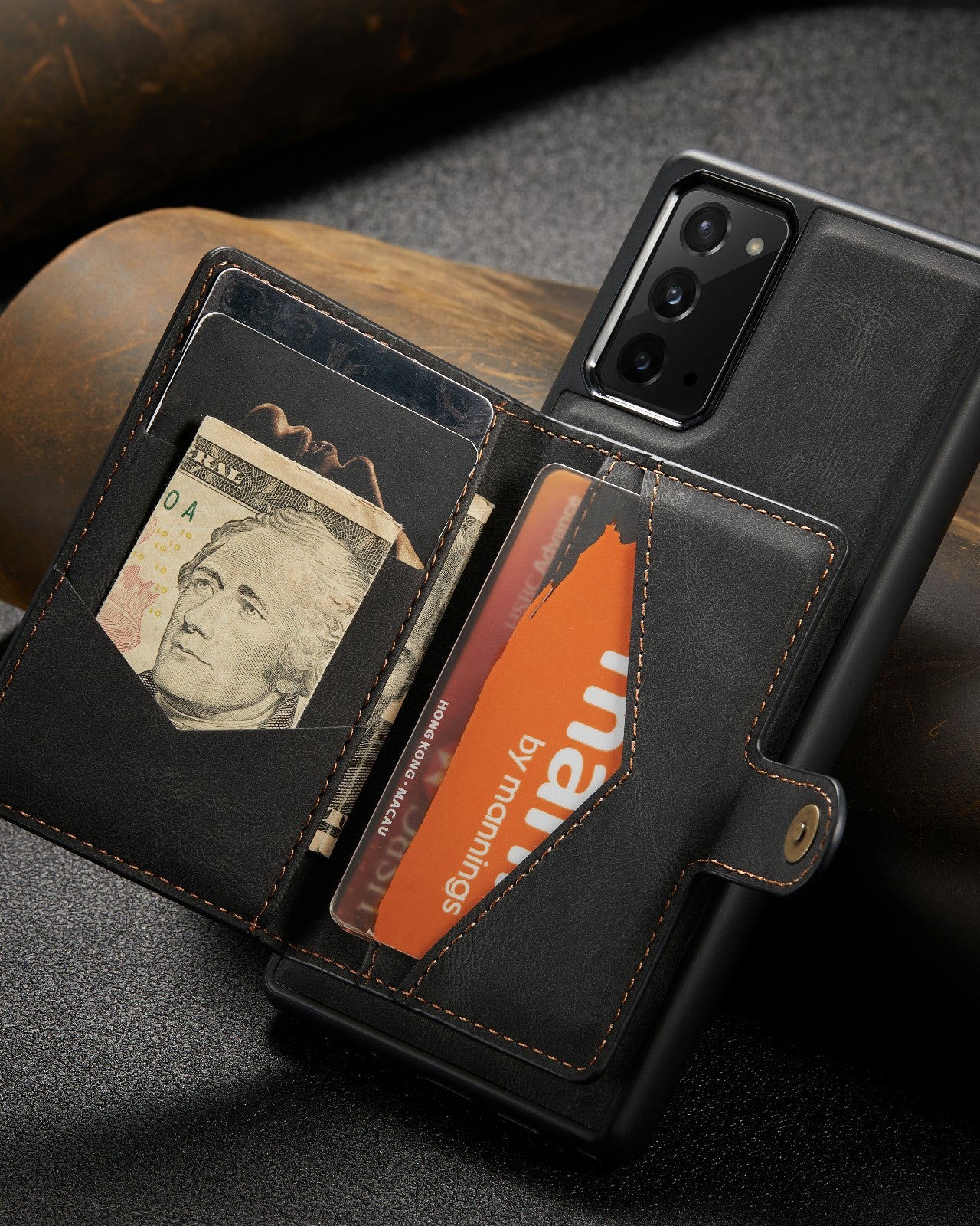 Leather Samsung note 20 ultra Case