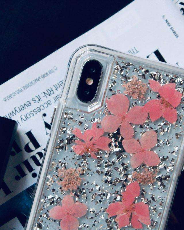 Silver Foil iphone X Case