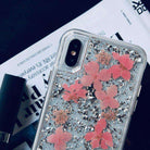 Silver Foil iphone X Case