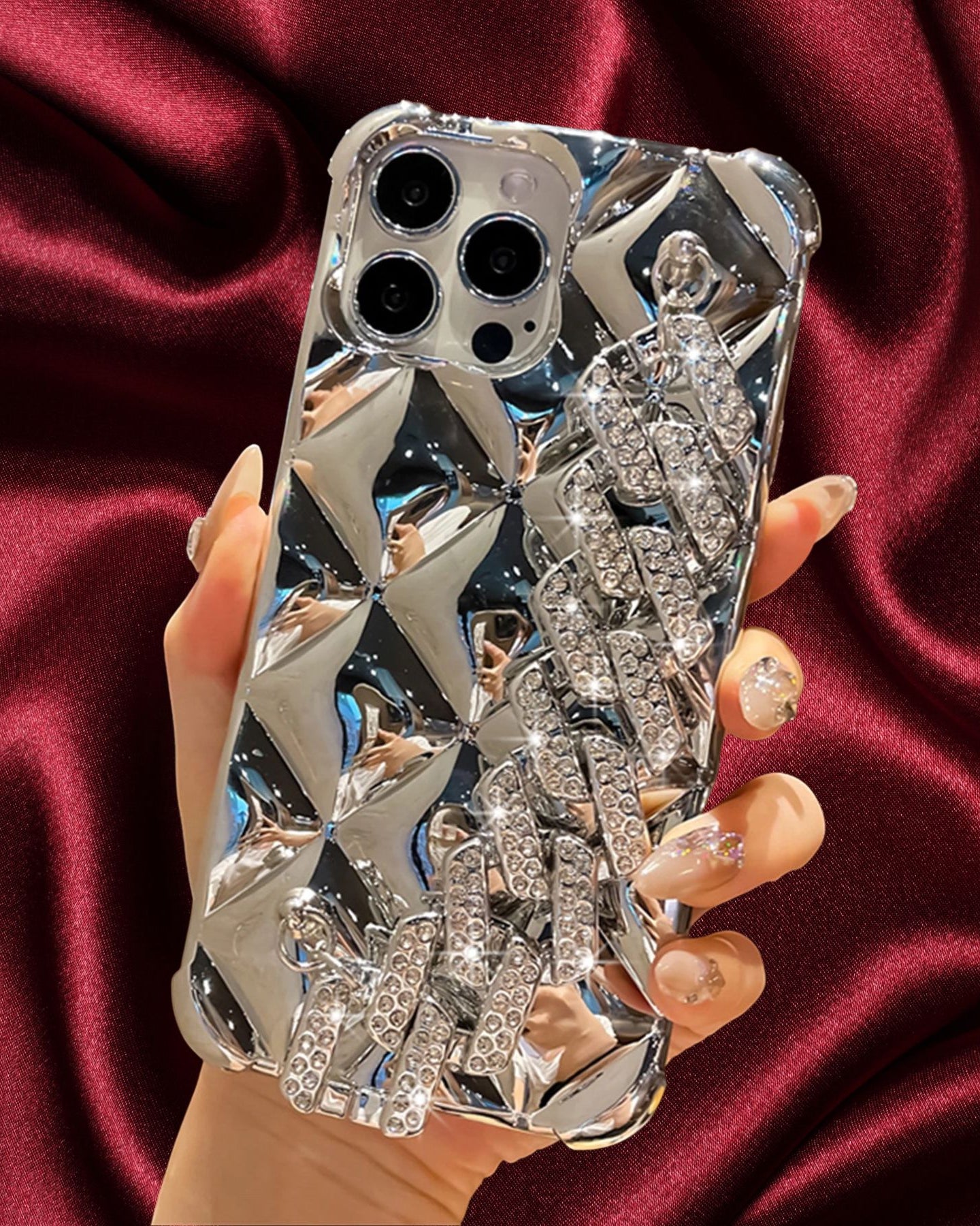 Diamonds Bracelet Cover for iphone 14 pro