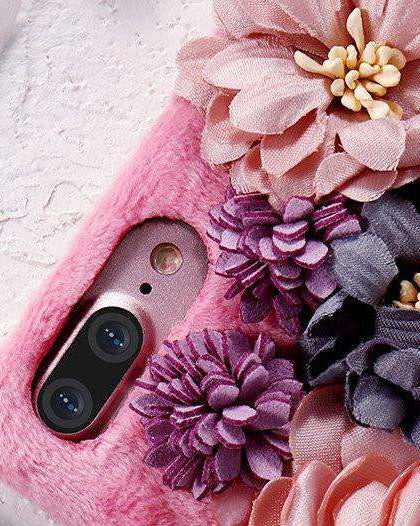 Pendant Flowered cover for iphone 6