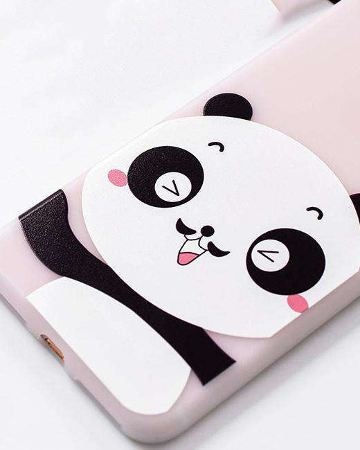 Cute 3D Panda Case iPhone XS / XR