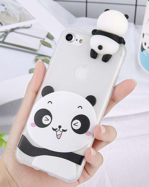 Cute 3D Panda Case for iphone