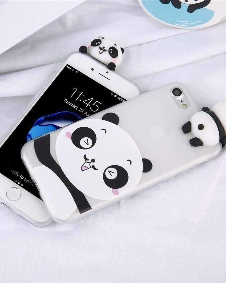 Cute 3D Panda Case
