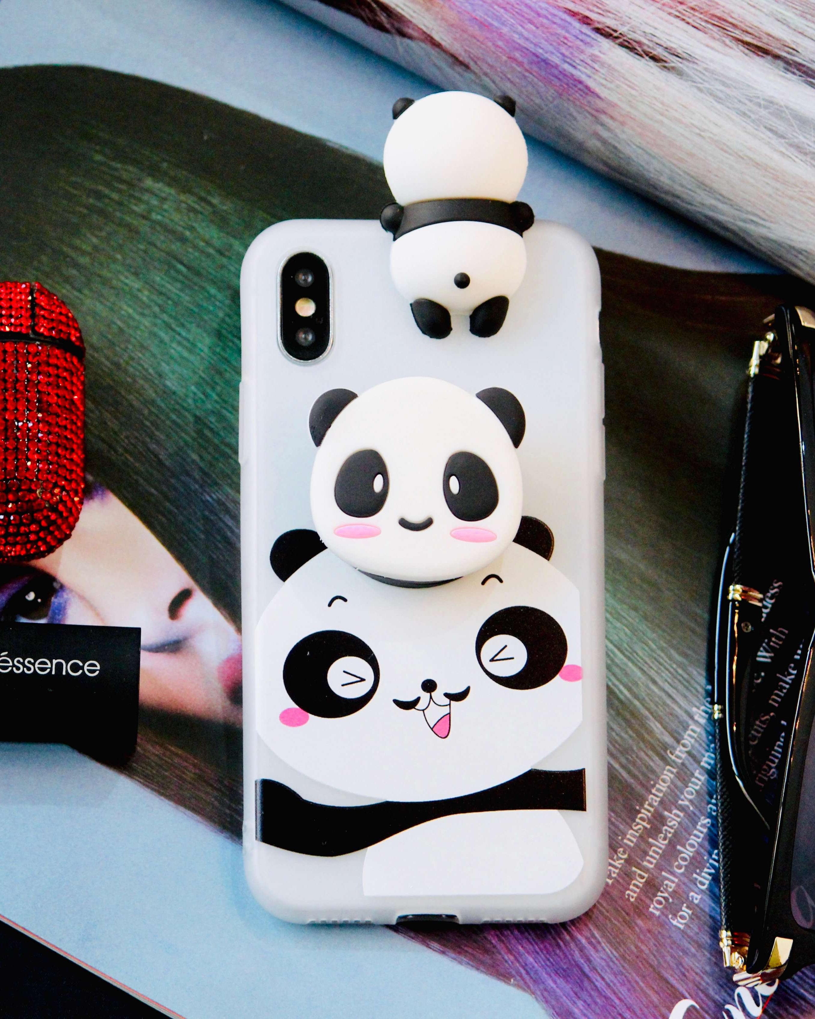 Cute 3D Panda Case iPhone case