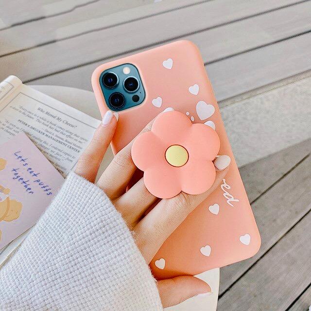 Cute Flower Phone Gripper Cover – phone accessory by JustAndBest India