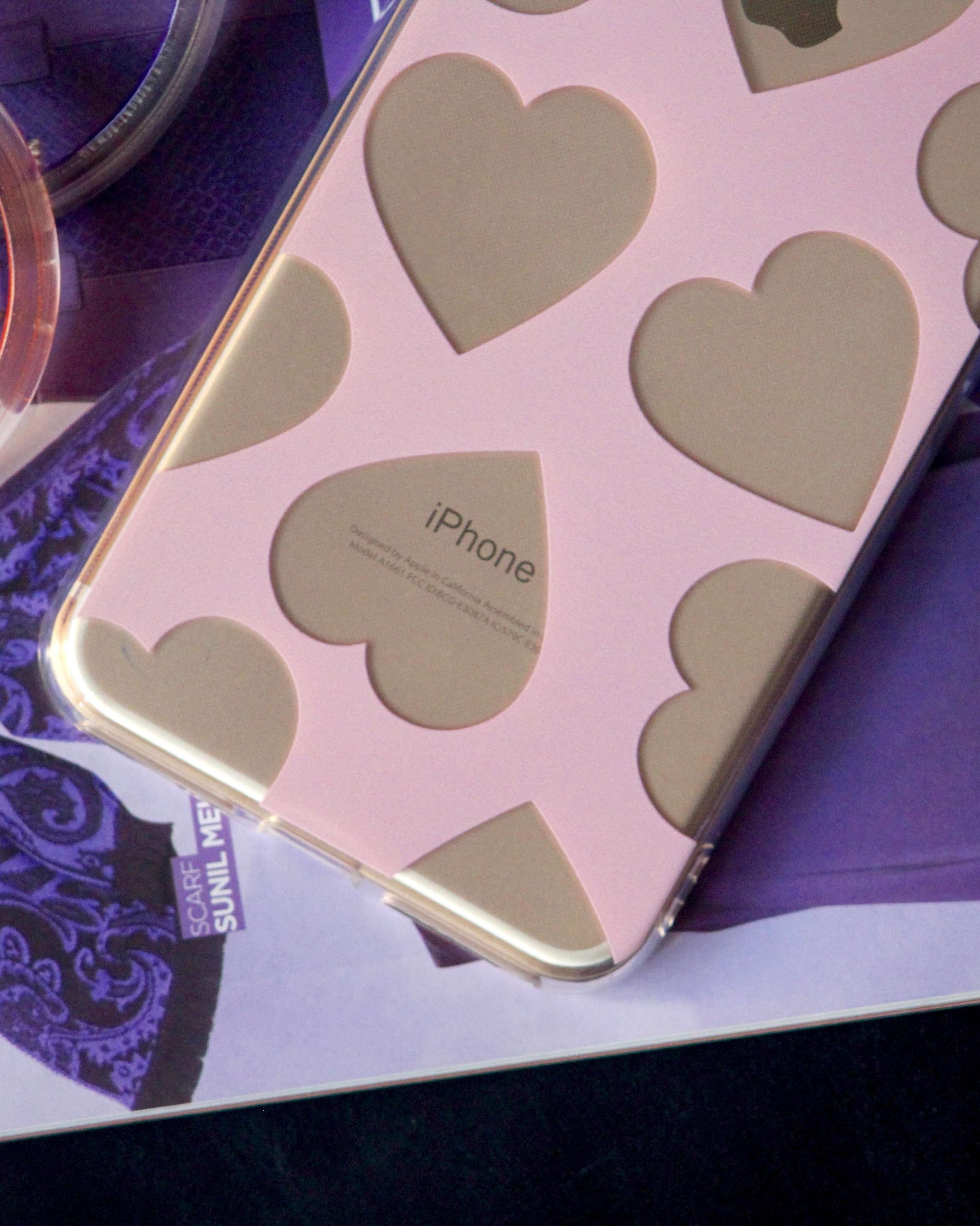 Hearts Shaped Case for women