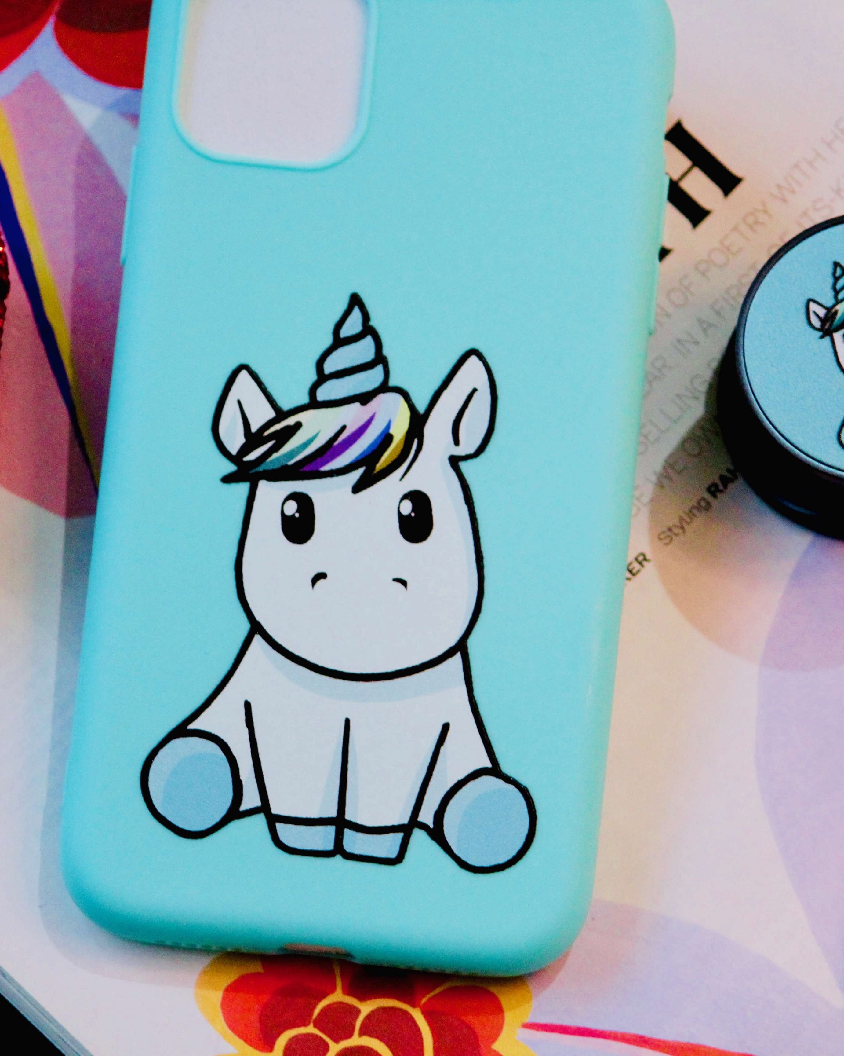 Cute Unicorn Silicone Soft Case