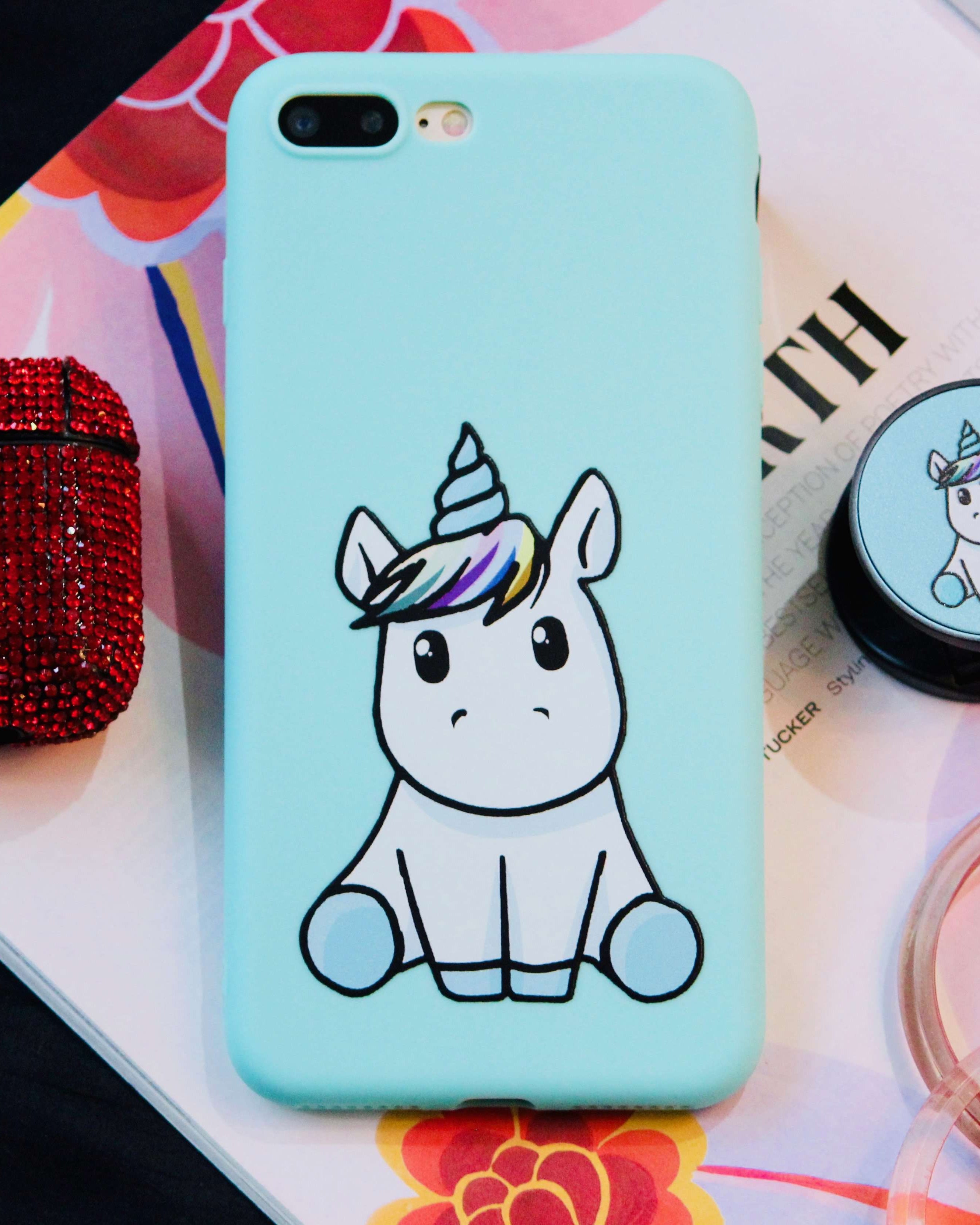 Cute Unicorn Silicone Soft Case