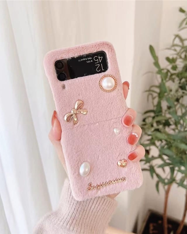 Plush Case Girls Luxury Fluffy Furry Case