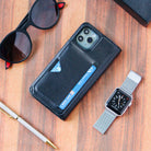double flip leather case