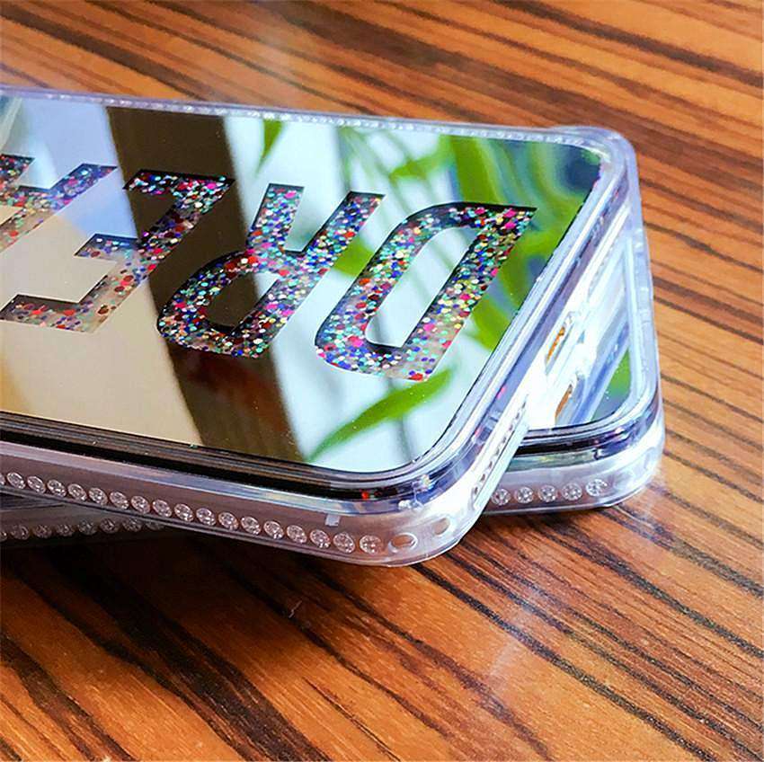 Dream Glitter Quicksand Mirror Case iPhone cover – JustAndBest India
