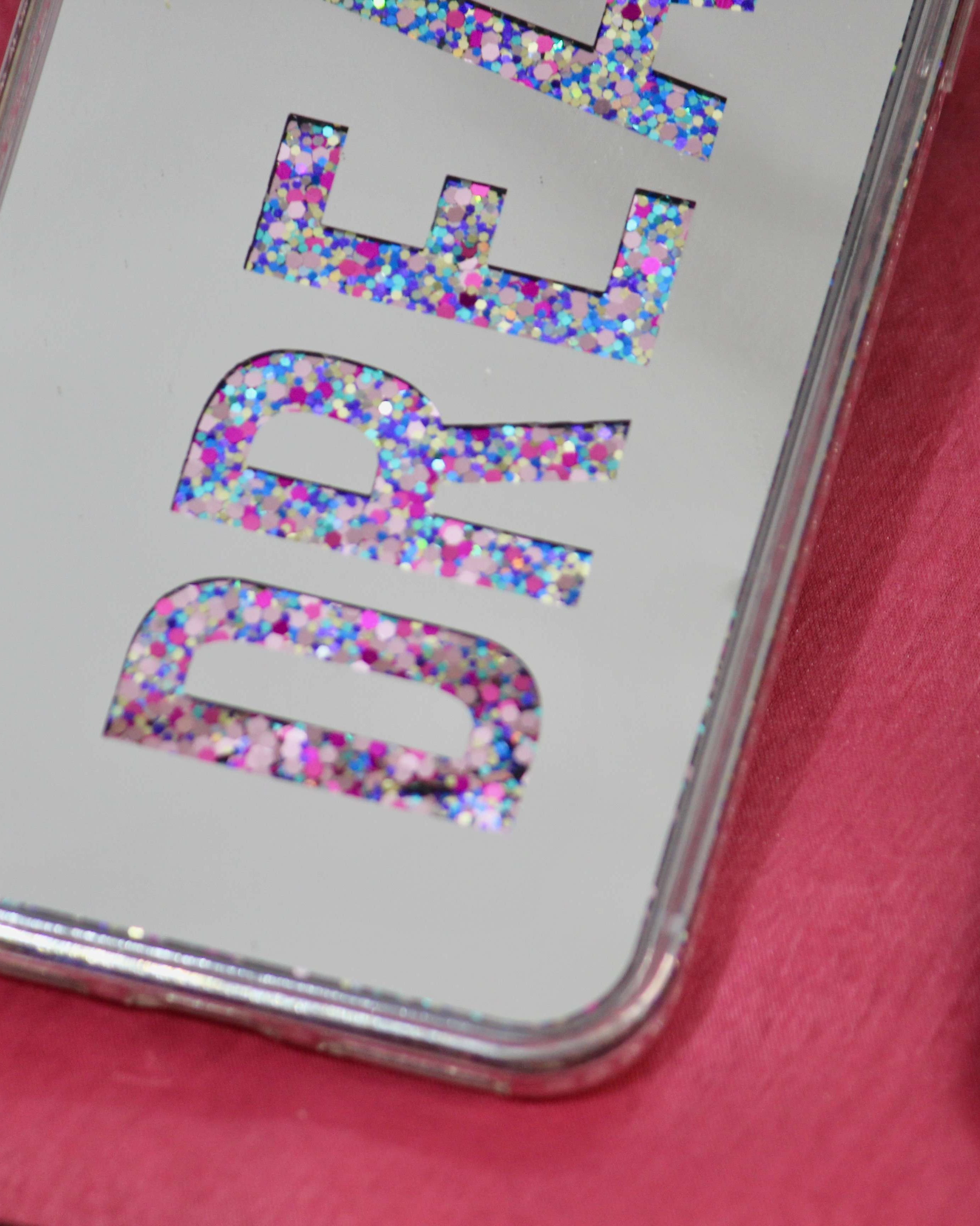 Glitter Mirror Case for iPhone XS / X
