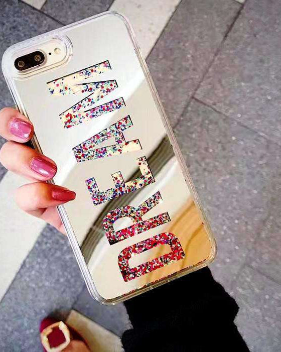 Dream Glitter Quicksand Mirror Case for iPhone XS / X
