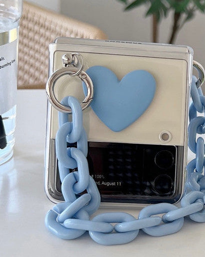 Blue Bracelet Case for Samsung Z Flip 4