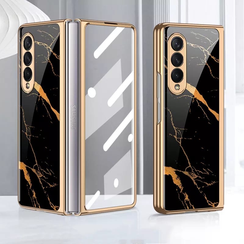Royal Gold Plated Marble Pattern Luxury Cover iPhone cover – JustAndBest India