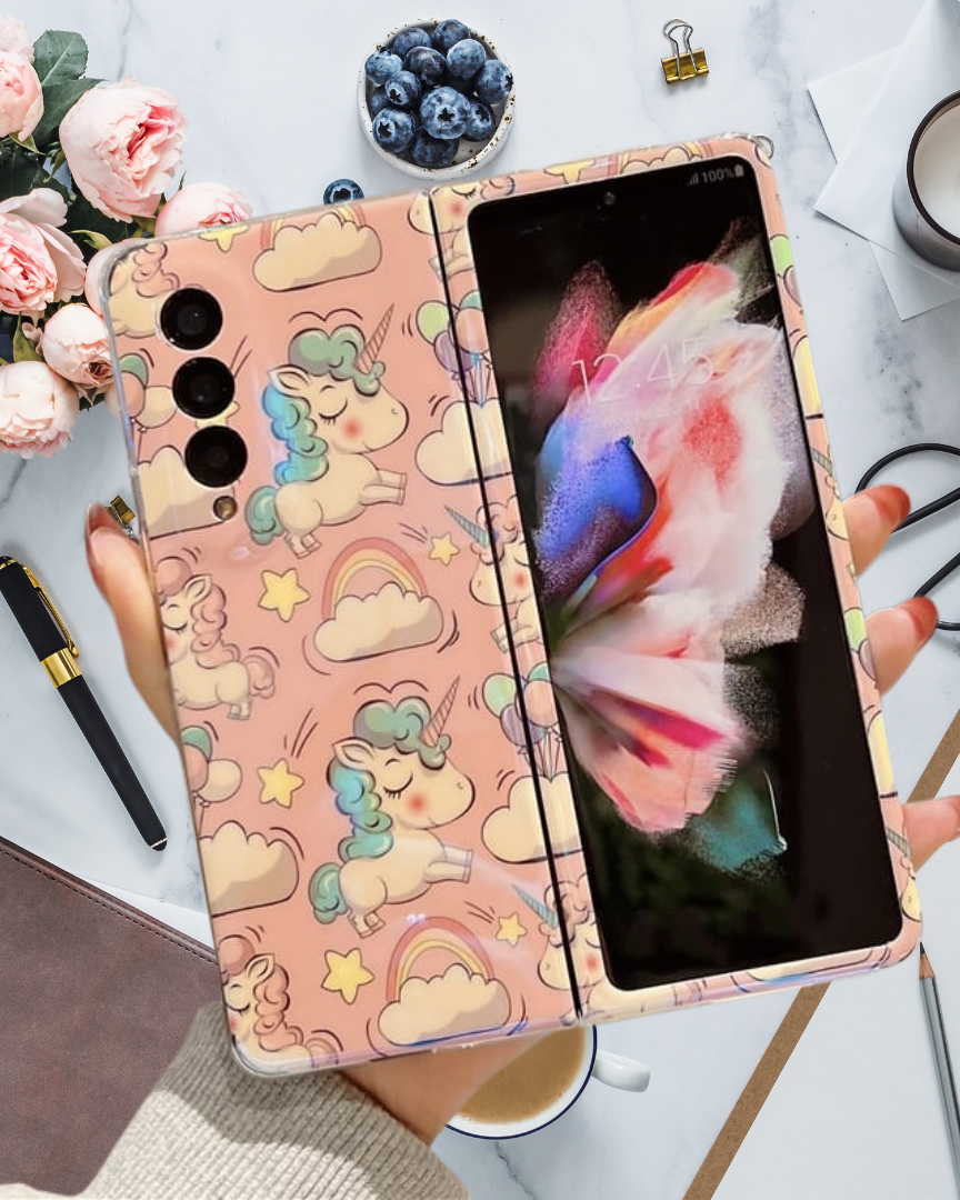 Fold 4 unicorn cover