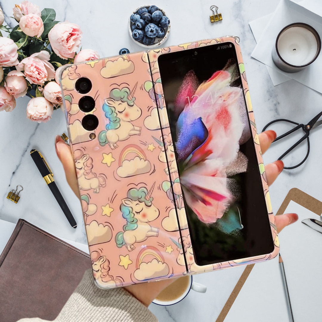 Fold 4 unicorn cover