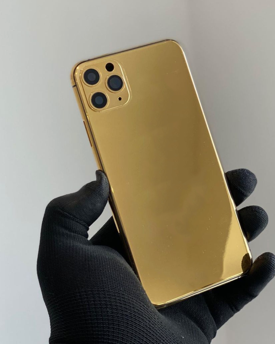 Gold Electroplated 360 Degrees Protection Premium Case for iphone