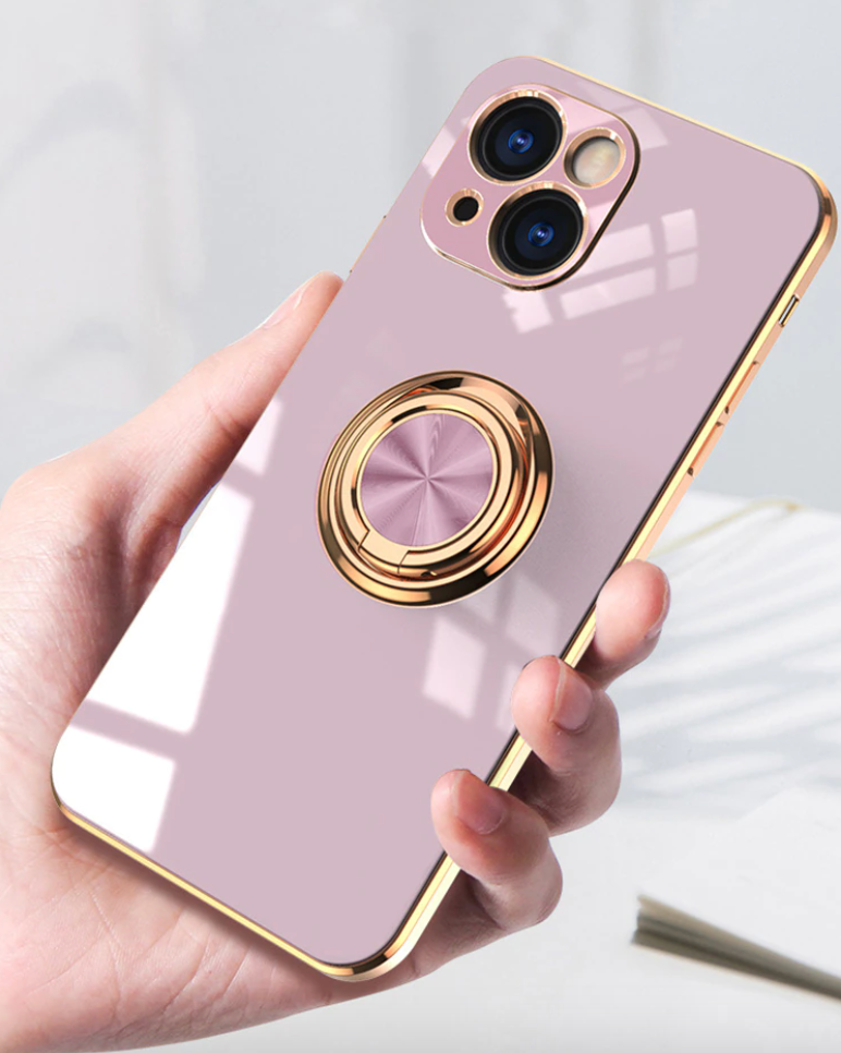 Gold Ring Cover for iPhone 12 pro