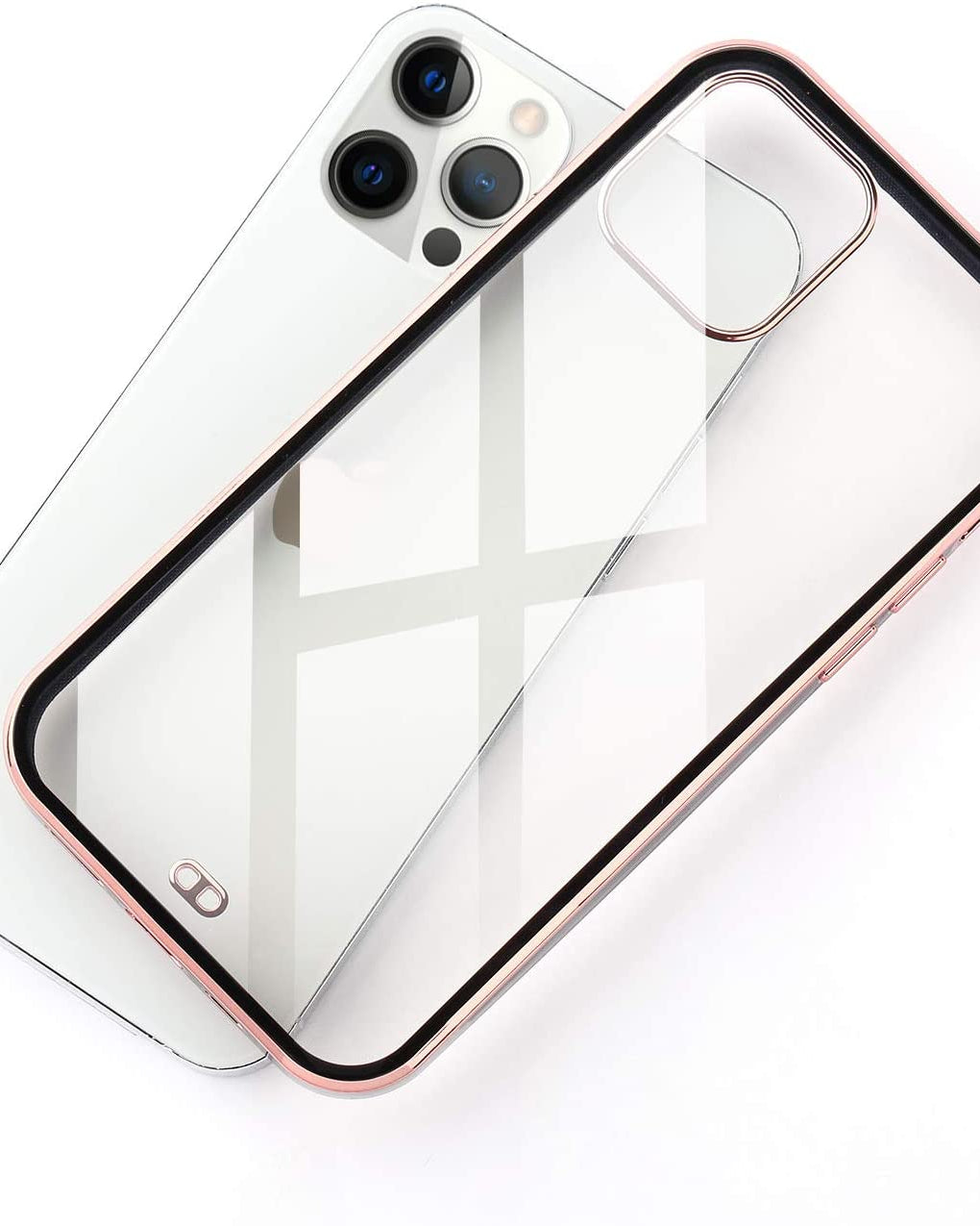Gold Electroplated Transparent Case