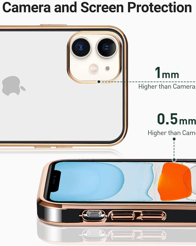Gold Cover for iPhone 12 pro